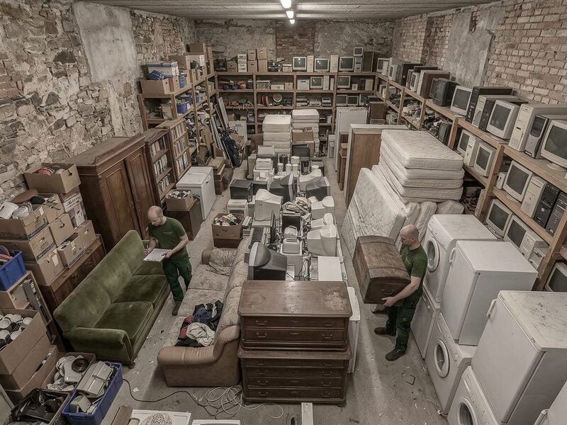 Kellergang in einem Gemeindebau am Margaretengürtel