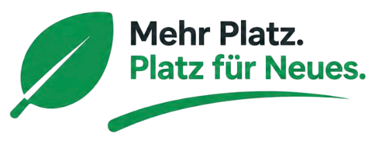 Mehr Platz. Platz für Neues.