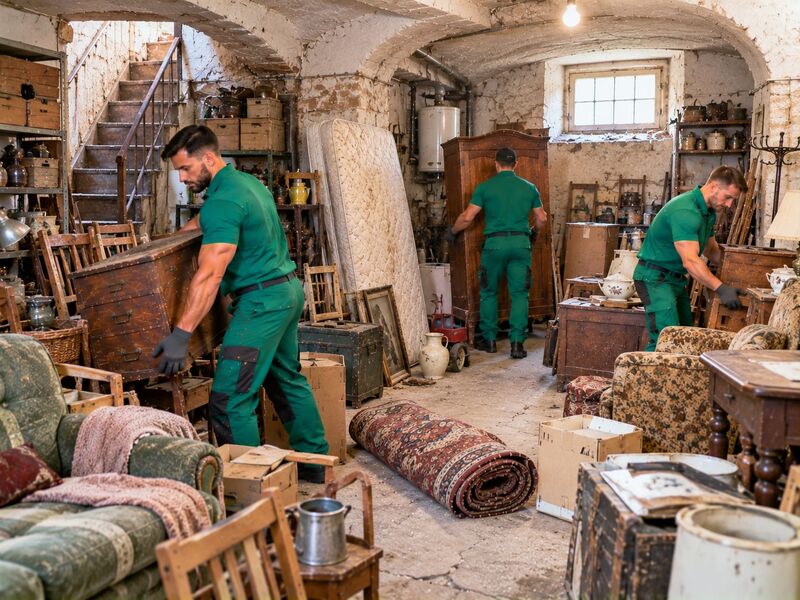 Keller eines Fertigteilhauses aus den Achtzigerjahren in Deutsch-Wagram